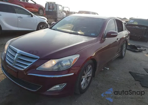 2013 Hyundai Genesis 3.8 из США, поврежденный, VIN KMHGC4DD8DU236688